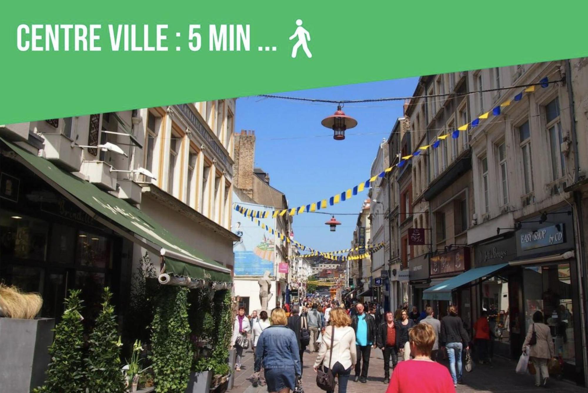 L'ecrin - Rez De Chausse - Idealement Situe - Terrasse * Boulogne-sur-Mer